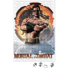 Baskı Dükkanı Mortal Kombat Jonny Cage Game Puzzle 240 Parça Yapboz