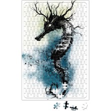 Baskı Dükkanı Deniz Atı Komplike Model Puzzle 240 Parça Yapboz