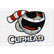 Baskı Dükkanı Cuphead Puzzle 240 Parça Yapboz