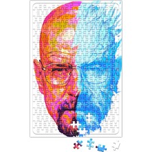 Baskı Dükkanı Walter White And Heisenberg Puzzle 240 Parça Yapboz