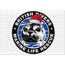 Baskı Dükkanı Marine Life Rescue Puzzle 240 Parça Yapboz