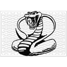 Baskı Dükkanı Snake Mustang Puzzle 240 Parça Yapboz