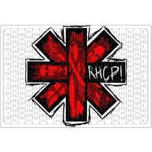 Baskı Dükkanı Rhcp Red Hot Chili Peppers Puzzle 240 Parça Yapboz