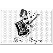 Baskı Dükkanı Bass Player Baixista Slapbass Br Puzzle 240 Parça Yapboz