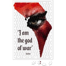 Baskı Dükkanı I Am The God Of War Puzzle 240 Parça Yapboz