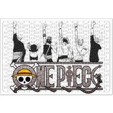 Baskı Dükkanı One Piece Nakama Puzzle 240 Parça Yapboz