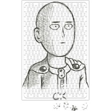 Baskı Dükkanı One Punch Man Puzzle 240 Parça Yapboz