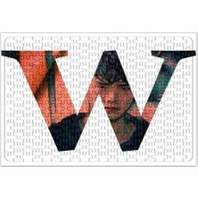 Baskı Dükkanı W Two Worlds K Drama Puzzle 240 Parça Yapboz
