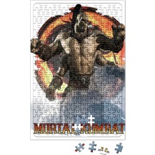 Baskı Dükkanı Goro Mortal Kombat Game Puzzle 240 Parça Yapboz