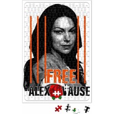 Baskı Dükkanı Orange Is The New Black Free Vause Puzzle 240 Parça Yapboz
