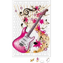 Baskı Dükkanı Music Müzik Gitar Puzzle 240 Parça Yapboz