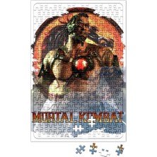 Baskı Dükkanı Mortal Kombat Kano Game Puzzle 240 Parça Yapboz
