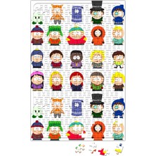 Baskı Dükkanı South Park Puzzle 240 Parça Yapboz