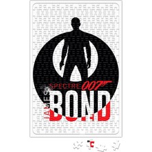 Baskı Dükkanı James Bond 007 James Bond Puzzle 240 Parça Yapboz
