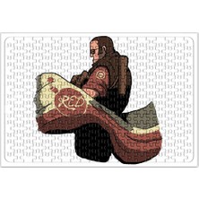 Baskı Dükkanı Red Sniper Puzzle 240 Parça Yapboz