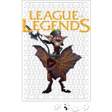 Baskı Dükkanı League Of Legends Puzzle 240 Parça Yapboz