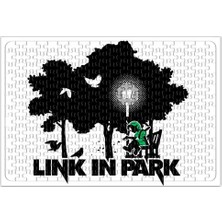 Baskı Dükkanı Zelda Link In Park Meme Puzzle 240 Parça Yapboz