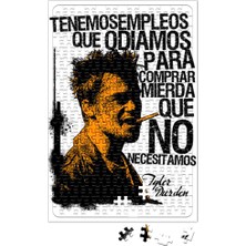 Baskı Dükkanı Tyler Durden 2 Puzzle 240 Parça Yapboz