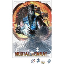 Baskı Dükkanı Sub Zero Mortal Kombat Game Puzzle 240 Parça Yapboz