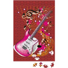 Baskı Dükkanı Music Müzik Gitar Puzzle 240 Parça Yapboz