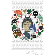 Baskı Dükkanı Totoro Puzzle 240 Parça Yapboz