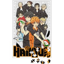 Baskı Dükkanı Haikyuu Karasuno Hinata Puzzle 240 Parça Yapboz