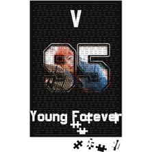Baskı Dükkanı Bts Young Forever Jungkook Puzzle 240 Parça Yapboz