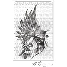 Baskı Dükkanı Angel Sketch Puzzle 240 Parça Yapboz