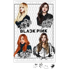 Baskı Dükkanı Black Pink Blackpink Puzzle 240 Parça Yapboz