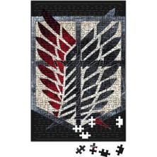 Baskı Dükkanı Attack On Titan Scouting Legion Alternative Puzzle 240 Parça