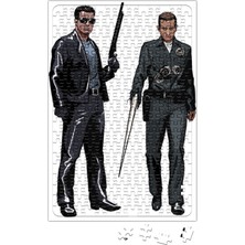 Baskı Dükkanı Terminator Puzzle 240 Parça Yapboz