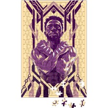 Baskı Dükkanı Black Panther Wakanda Forever Puzzle 240 Parça Yapboz