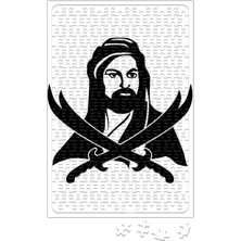 Baskı Dükkanı Hz Ali Alevi Zülfikar Puzzle 240 Parça Yapboz