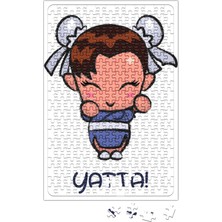 Baskı Dükkanı Chunli Baby Chun Li Yatta Puzzle 240 Parça Yapboz