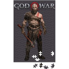 Baskı Dükkanı God Of War Kratos Puzzle 240 Parça Yapboz