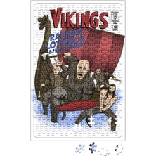 Baskı Dükkanı Nordic The Vikings Puzzle 240 Parça Yapboz