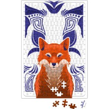 Baskı Dükkanı Fox Foxy Puzzle 240 Parça Yapboz