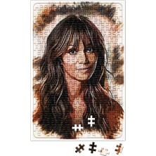 Baskı Dükkanı Halle Berry Puzzle 240 Parça Yapboz