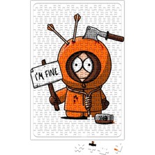 Baskı Dükkanı Kenny I'm Fine Puzzle 240 Parça Yapboz