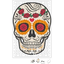 Baskı Dükkanı Desenli Kuru Kafa Puzzle 240 Parça Yapboz