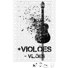 Baskı Dükkanı Mais Violoes Menos Viloes Puzzle 240 Parça Yapboz