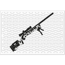 Baskı Dükkanı Airsoft Sniper Arte Preta Puzzle 240 Parça Yapboz
