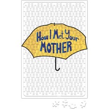 Baskı Dükkanı How I Met Your Mother Puzzle 240 Parça Yapboz