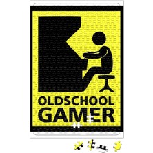 Baskı Dükkanı Oldschool Gamer Puzzle 240 Parça Yapboz