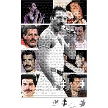 Baskı Dükkanı Freddie Mercury Puzzle 240 Parça Yapboz