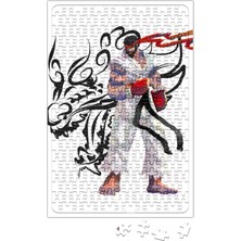 Baskı Dükkanı Streetfighter Ryu Puzzle 240 Parça Yapboz