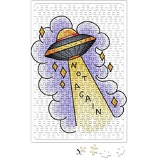 Baskı Dükkanı Not Again Ufo Puzzle 240 Parça Yapboz