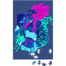 Baskı Dükkanı Kda Akali Original Skin League Of Legends Puzzle 240 Parça