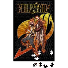 Baskı Dükkanı Fairy Tail Natsu Dragneel Dragon Force Puzzle 240 Parça