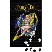 Baskı Dükkanı Fairy Tail Lucy Heartfilia Anime Manga Puzzle 240 Parça
